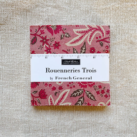 Rouenneries Trois Charm Pack - Pre-Order Ships October 2024