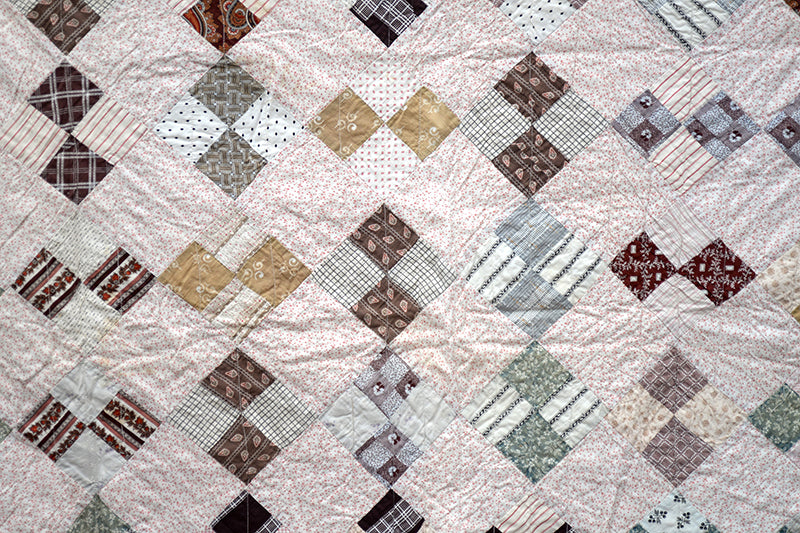 Antique Four Patch Quilt