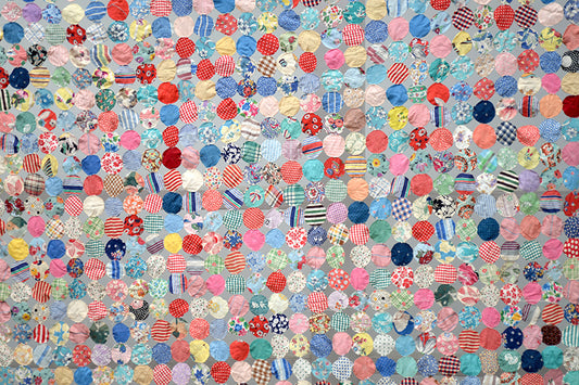 Antique Yo-Yo Quilt