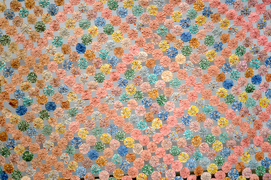 Antique Yo-Yo Quilt