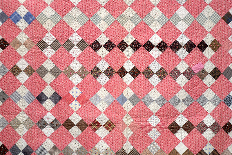 Antique Four Patch Quilt
