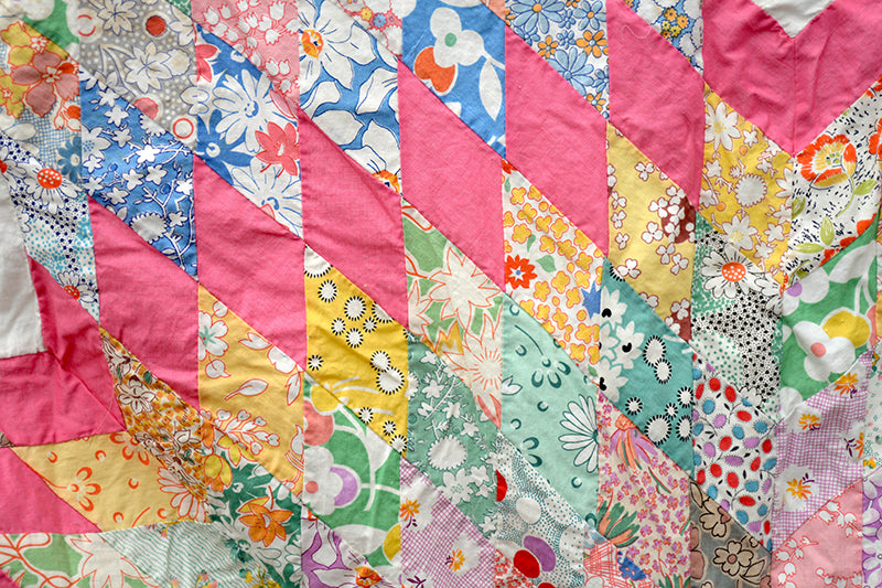 Antique Texas Star Quilt Top