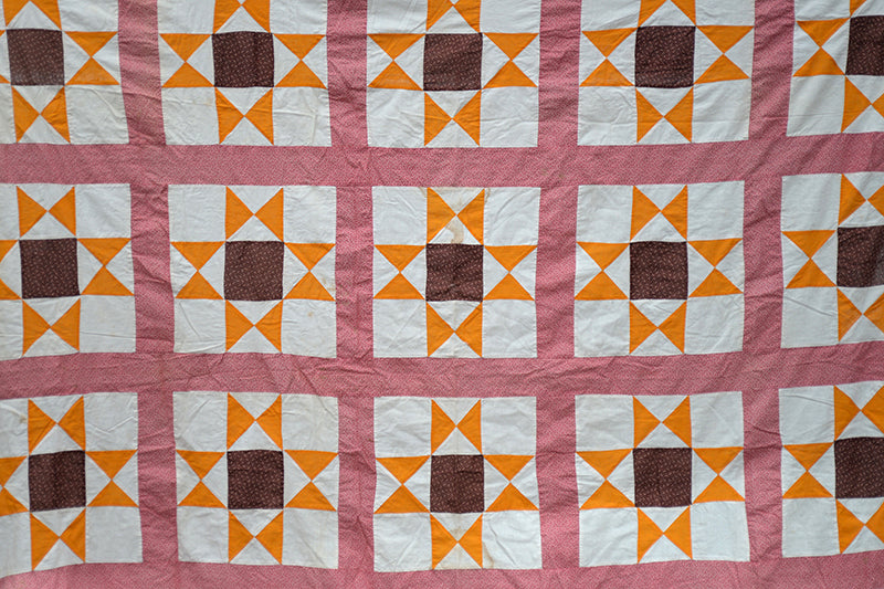 Antique Variable Stars Quilt Top