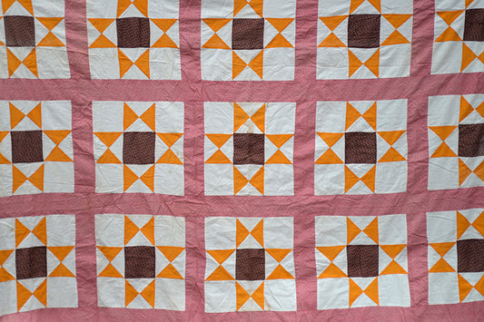 Antique Variable Stars Quilt Top