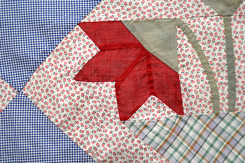 Antique Carolina Lily Quilt Top
