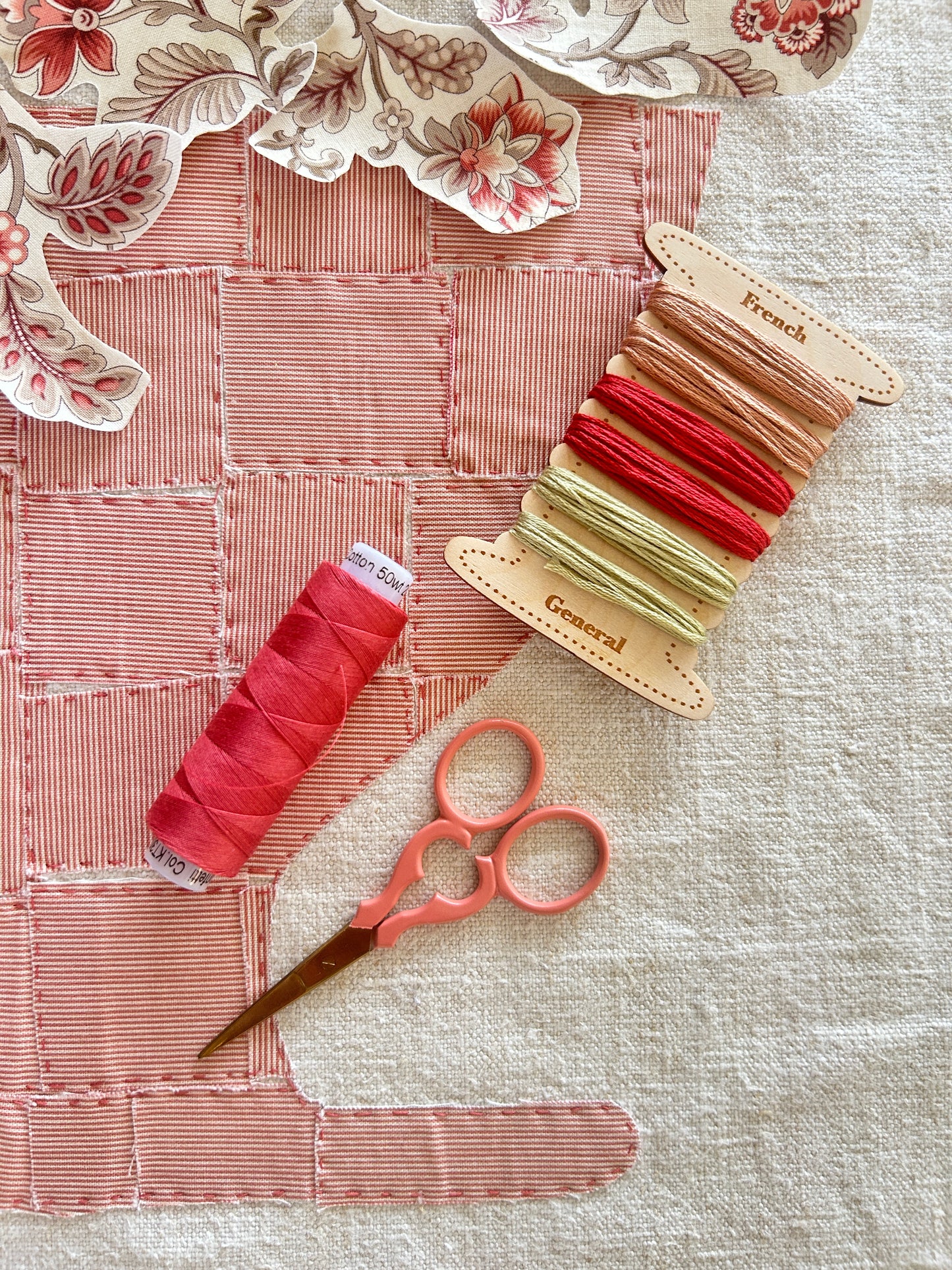 Stitching from France / 3-Part Live Chat from La Borie Grande / ZOOM WORKSHOPS