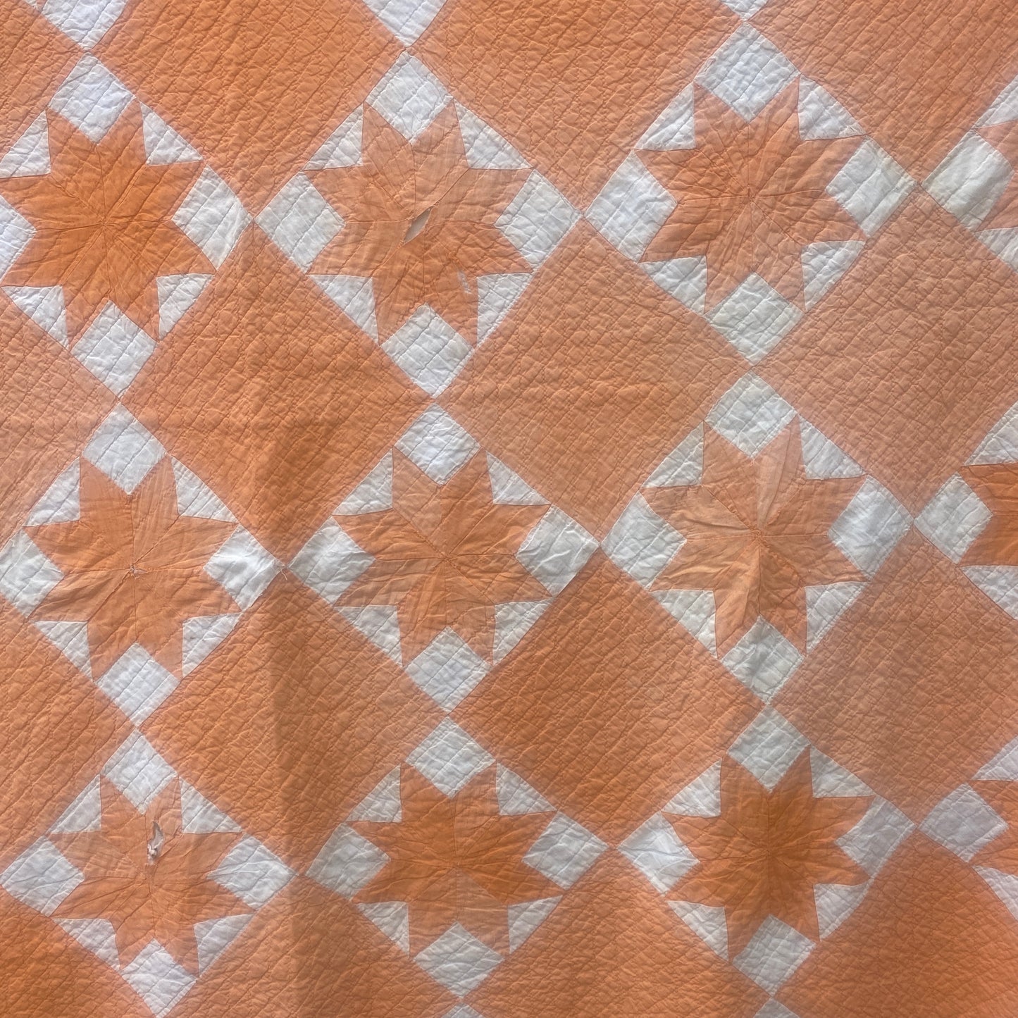 Vintage 8-Pointed Star Quilt - Cutter?