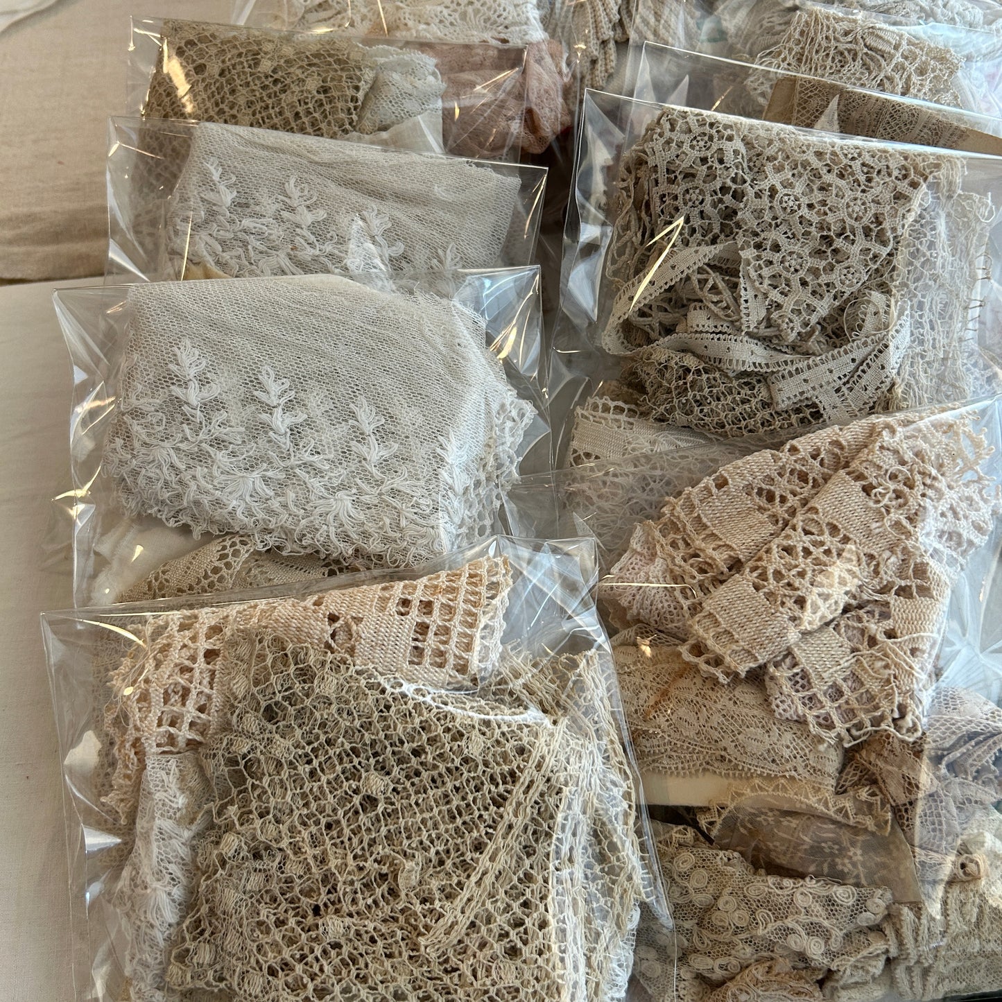 Old French Lace Scraps