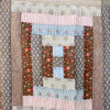 Antique Courthouse Steps Quilt Top