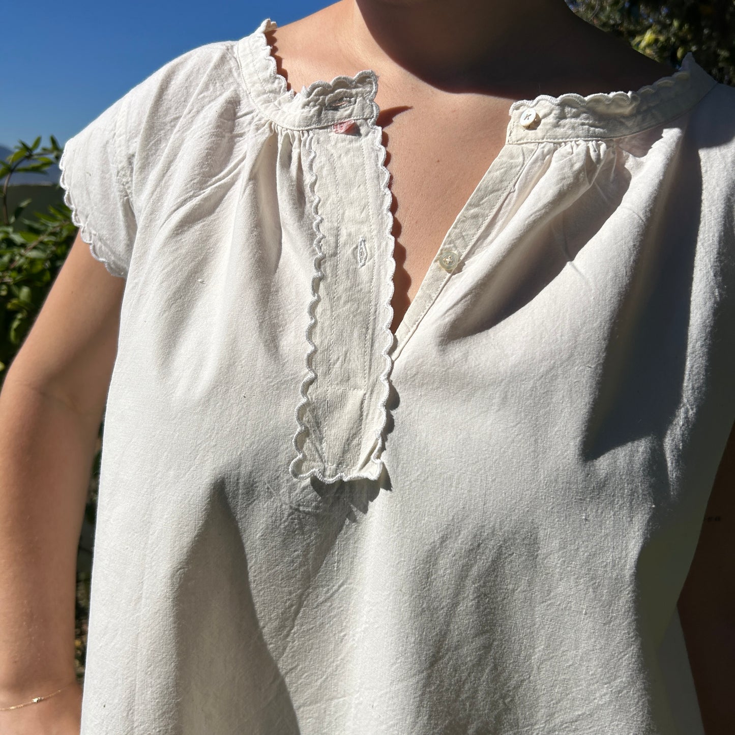 Vintage French Chemise M