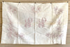 Antique Red Work Panel / SS Monogram
