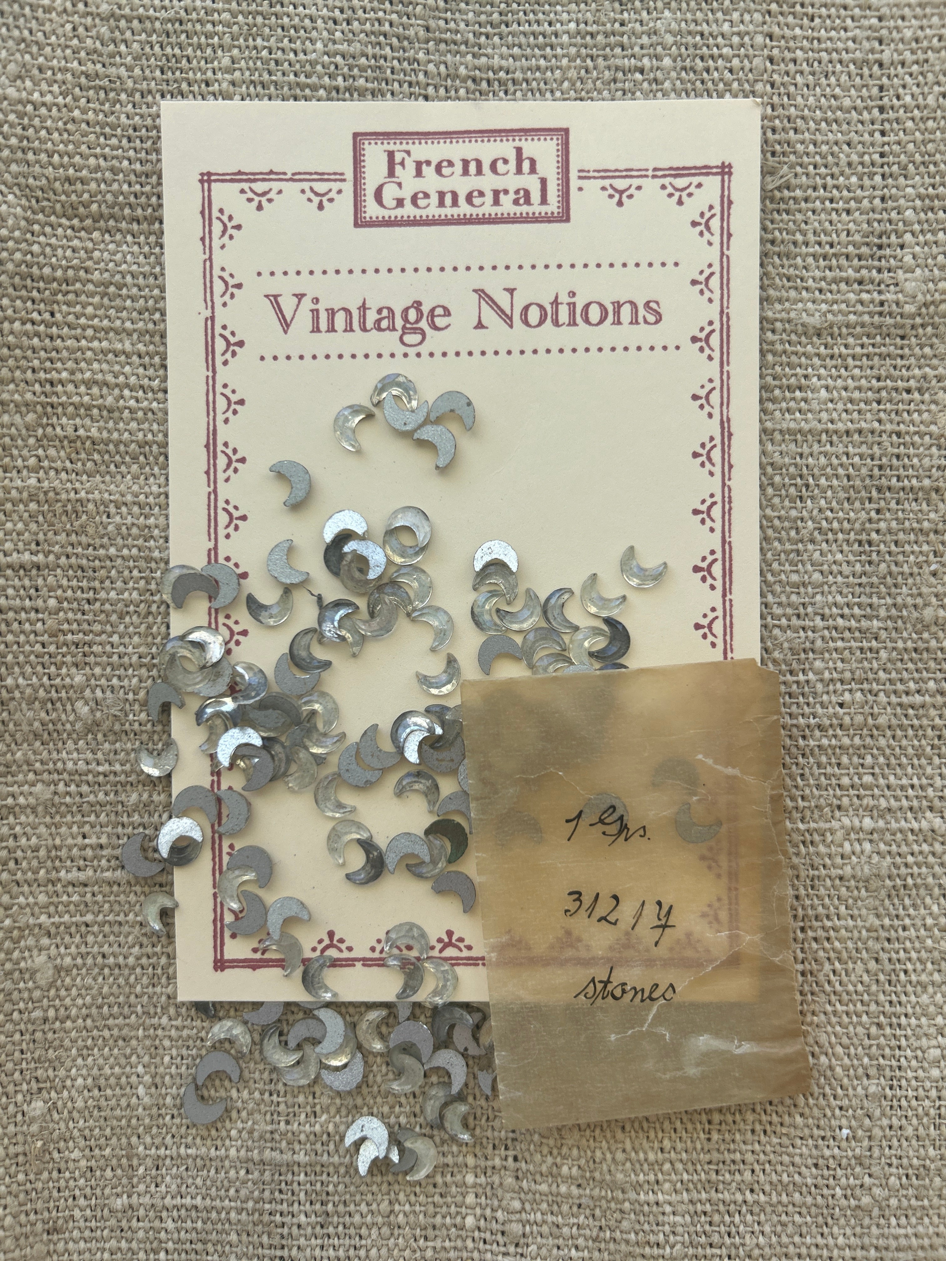 Vintage Mirrored Tiny Moons