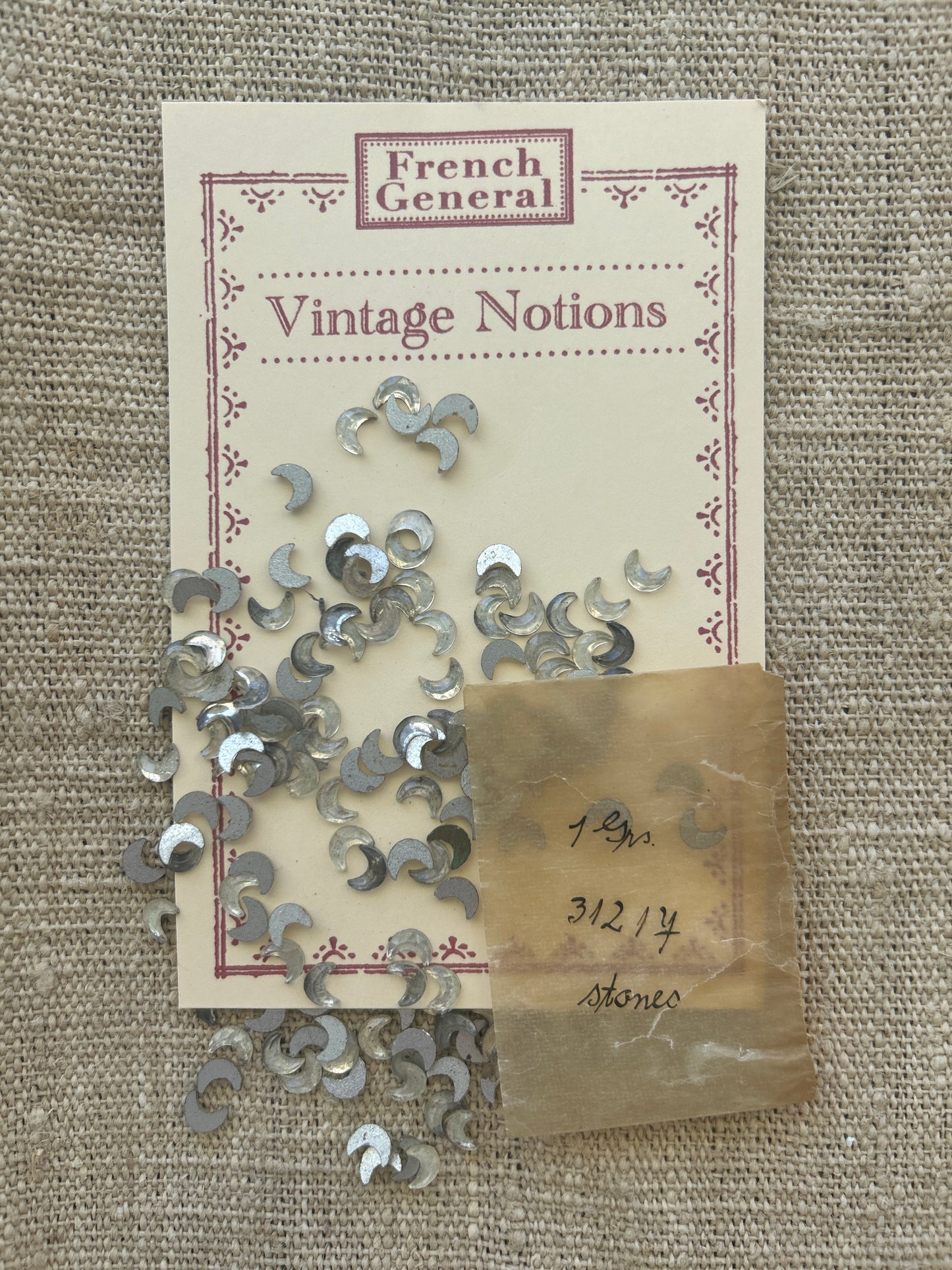 Vintage Mirrored Tiny Moons