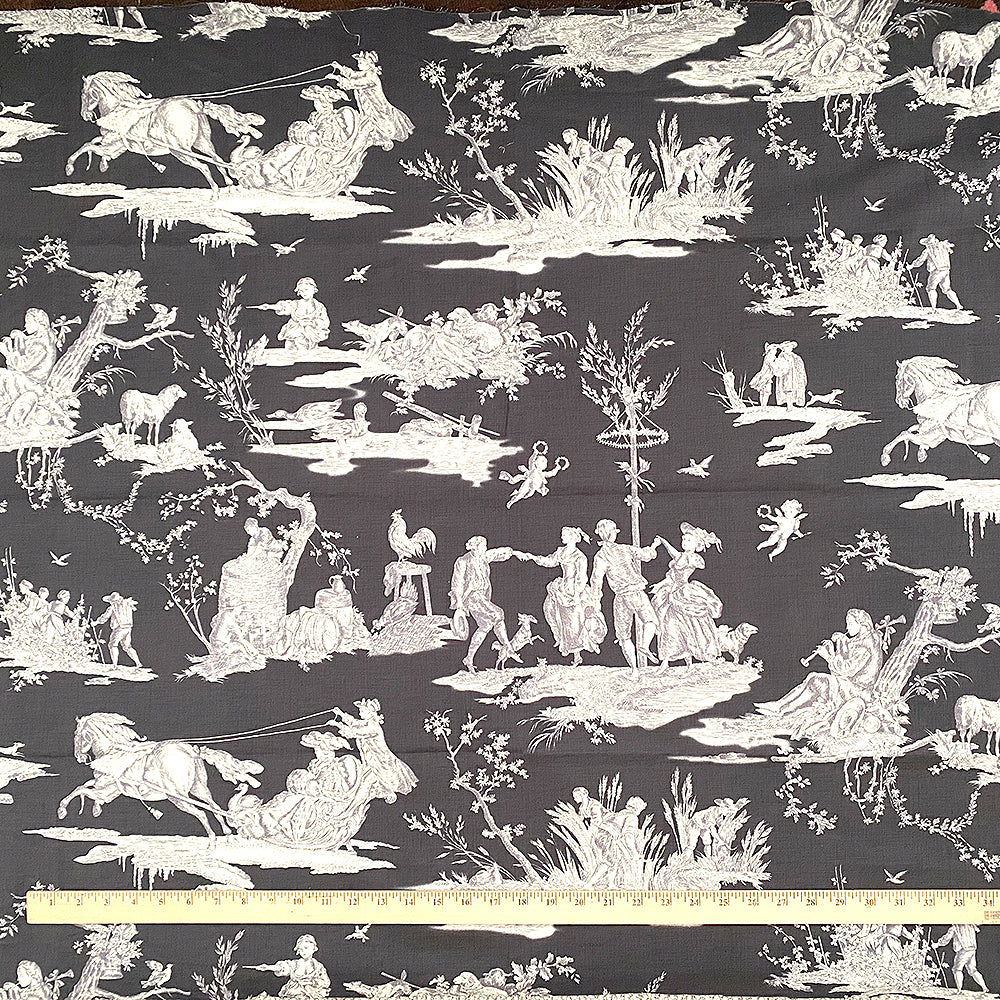 French General Black Toile - Exclusive!