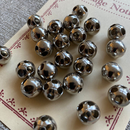 Vintage Silver Plated Buttons