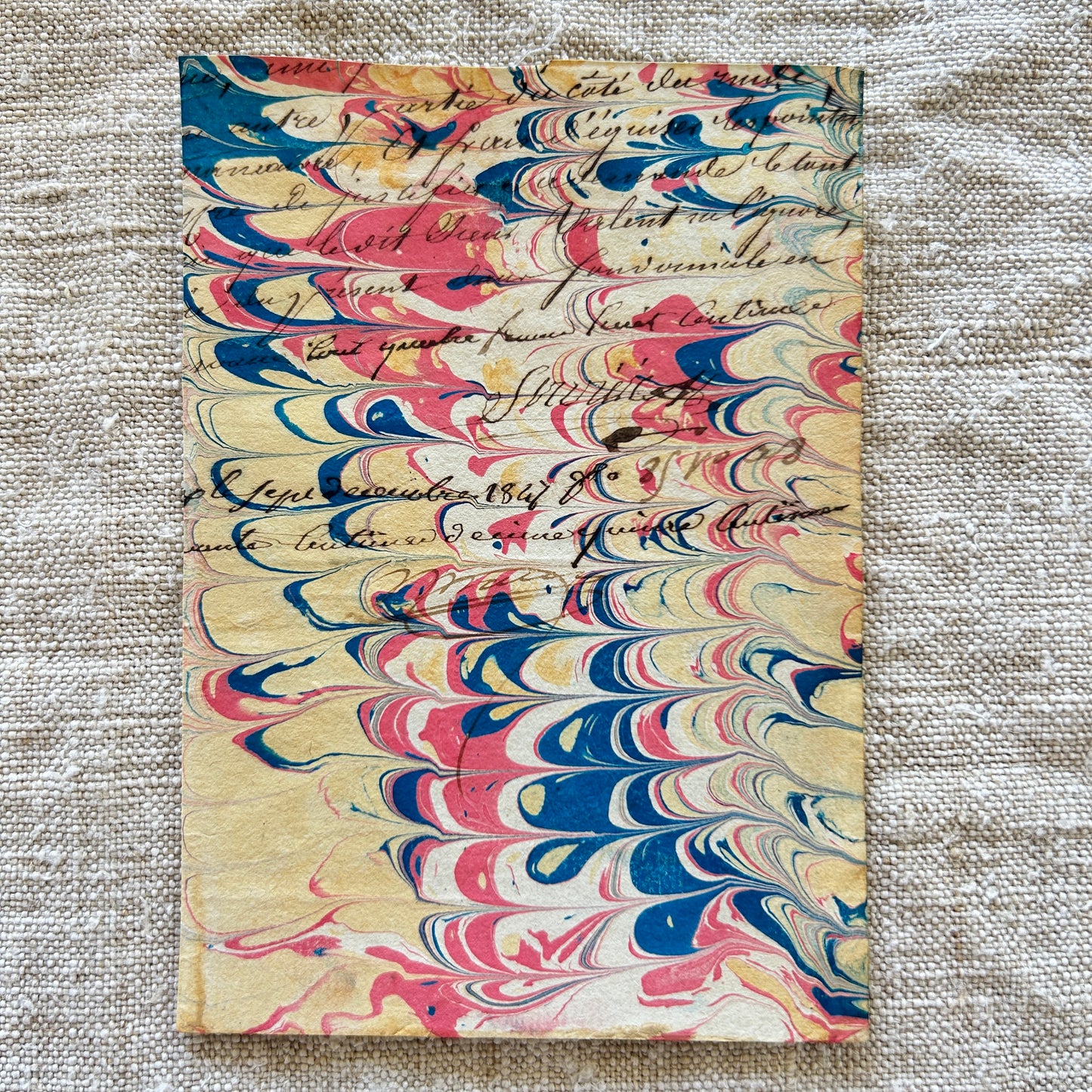 Antique French Marbled Paper Pack
