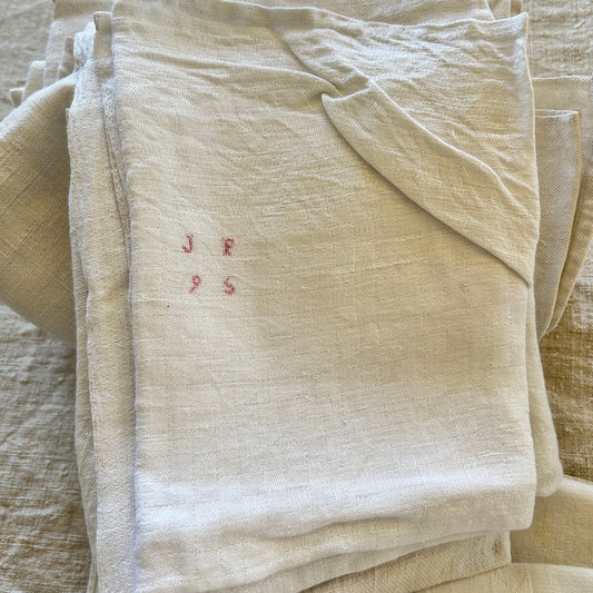 Box of Antique French Linen - Limited Quantities!