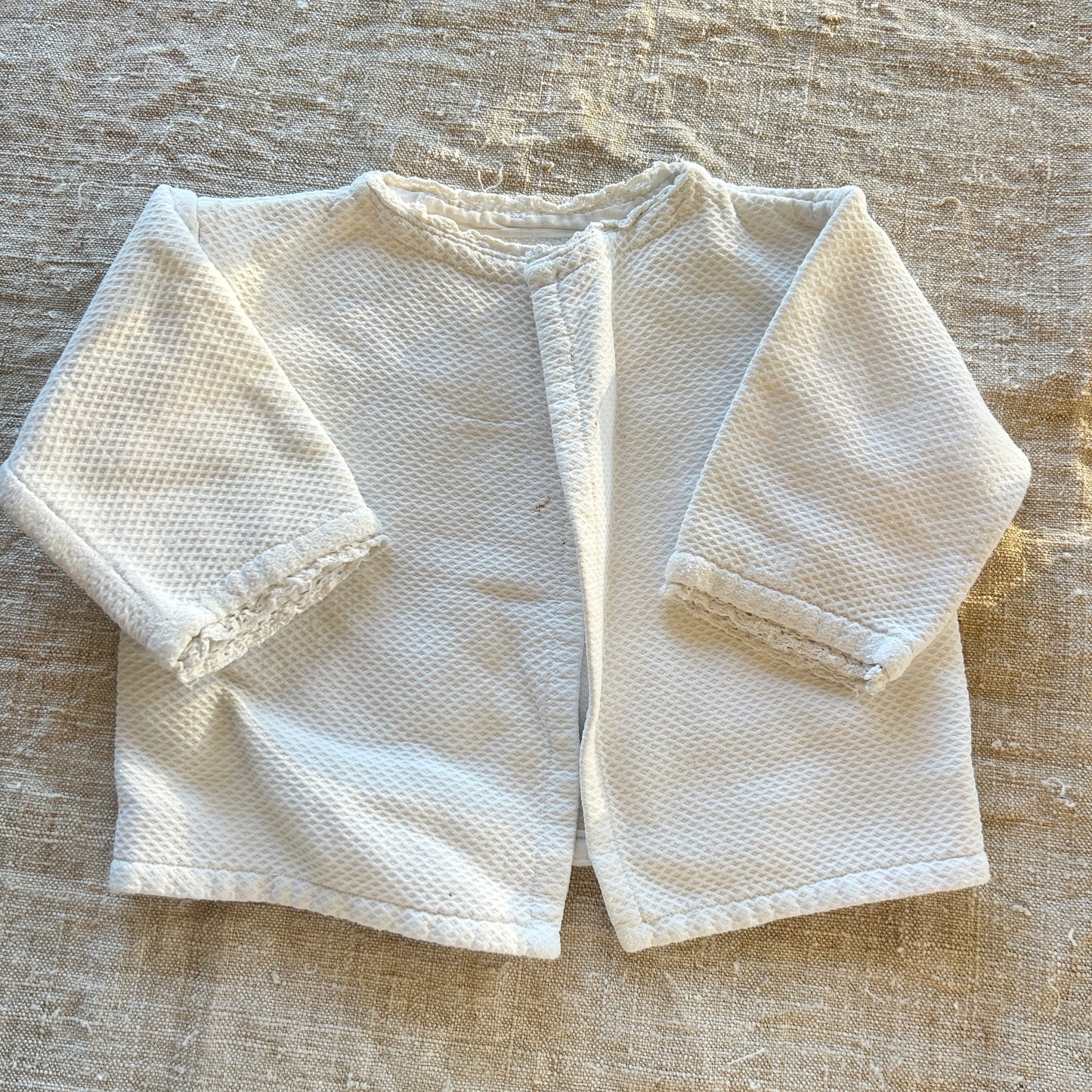 Vintage French Cotton Baby Jackets