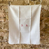 Antique Linen Napkin/Household Cloth - JB Monogram