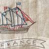 French Souvenir Stick and Stitch Embroidery Motifs