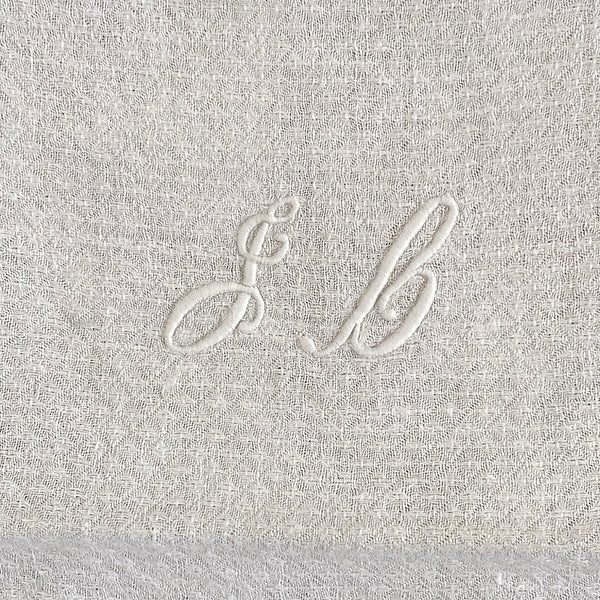 Antique Linen Cloth - JB Monogram – FRENCH GENERAL