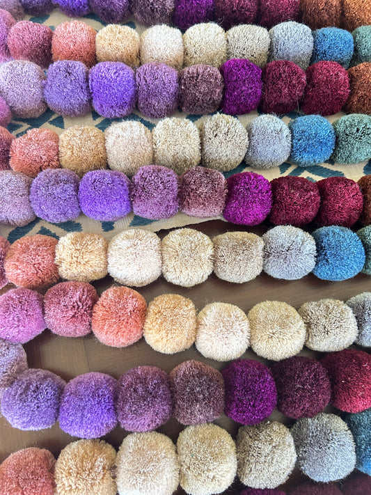 Colorful Pom Pom Garland