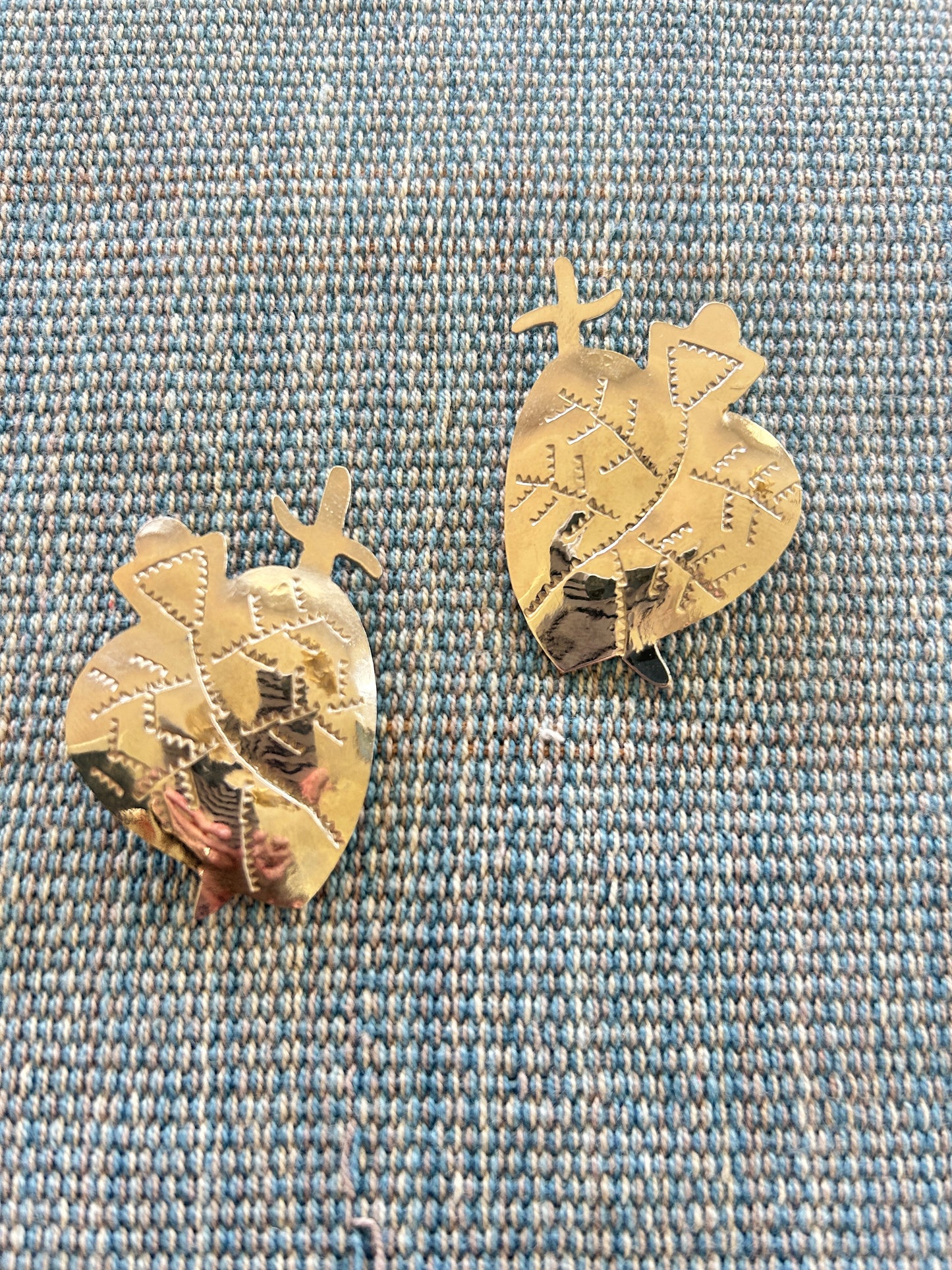 Sacred Heart Milagro Charm