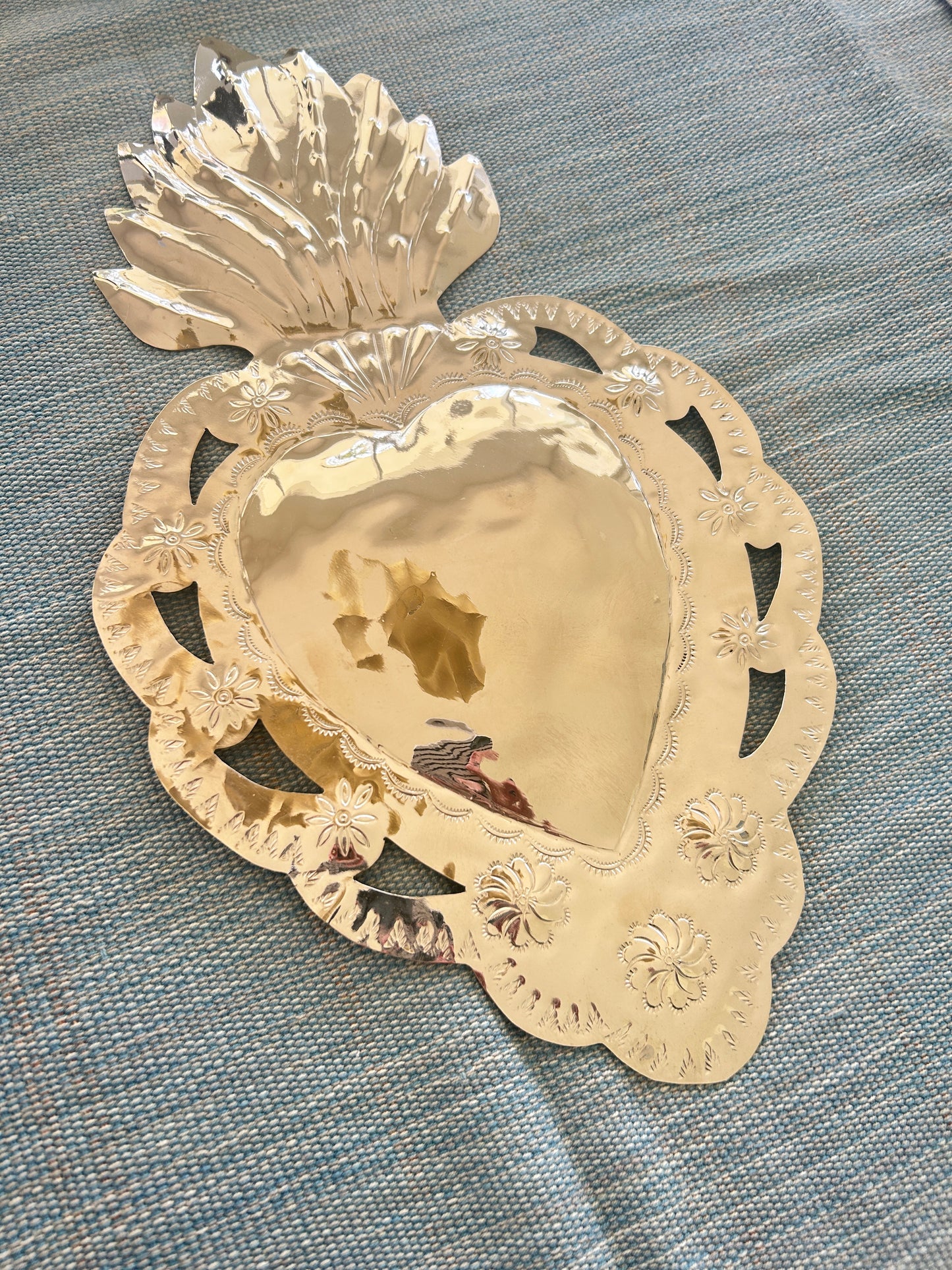 Alpaca Silver Milagro Heart (G)