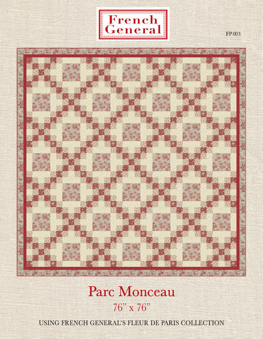 Parc Monceau - Fleur De Paris Pattern Instructions - Pre-Order Ships March 2026