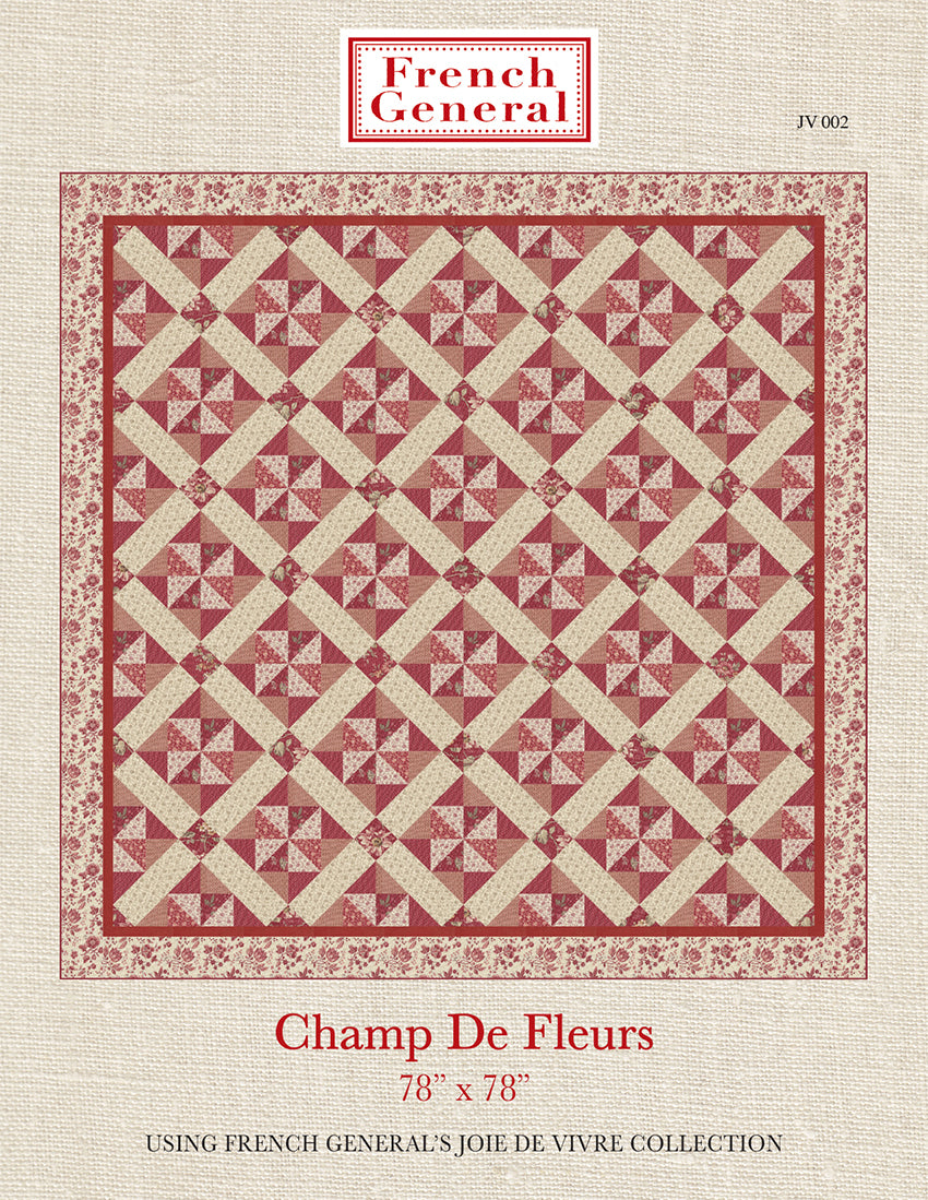 Joie De Vivre - Champ De Fleurs Pattern Instructions - Pre-Order Ships October 2025