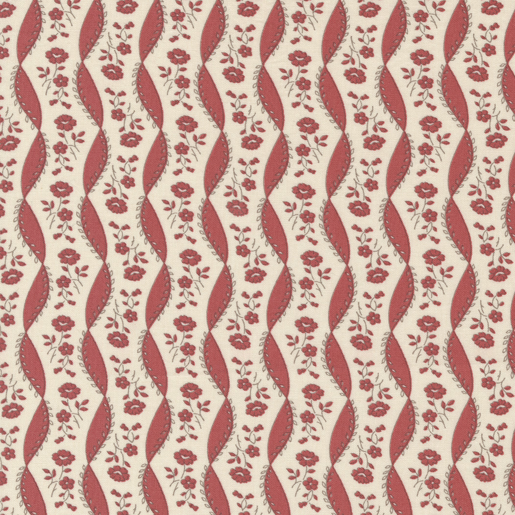 La Grande Soiree Pearl Faded Red Moda Fabric 13926 20