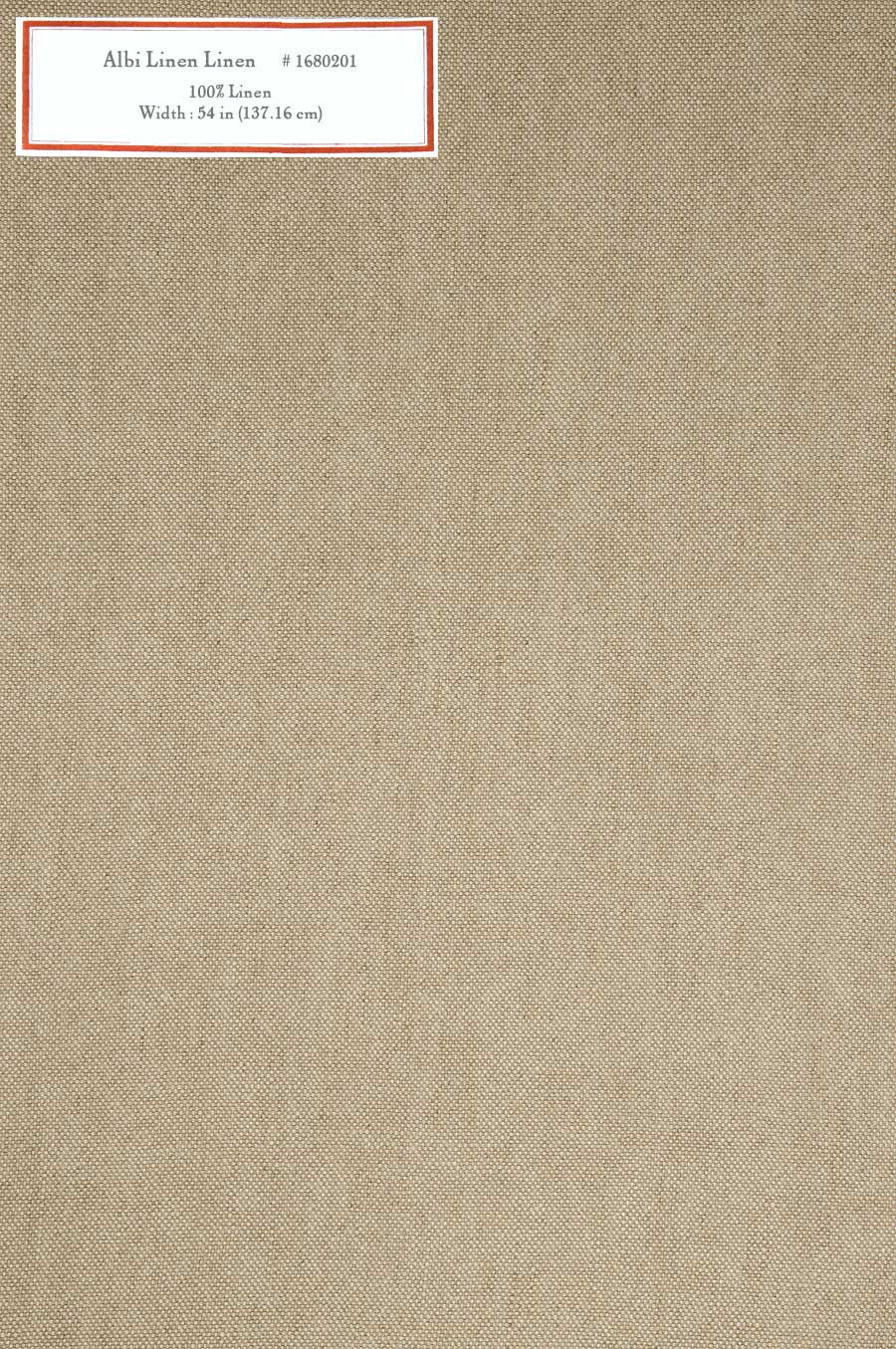 Home Decorative Fabric - Albi Linen Linen