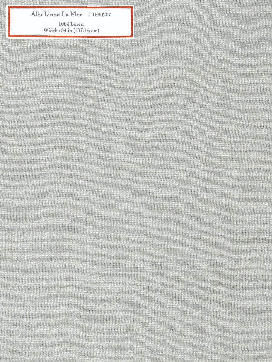 Home Decorative Fabric - Albi Linen La Mer
