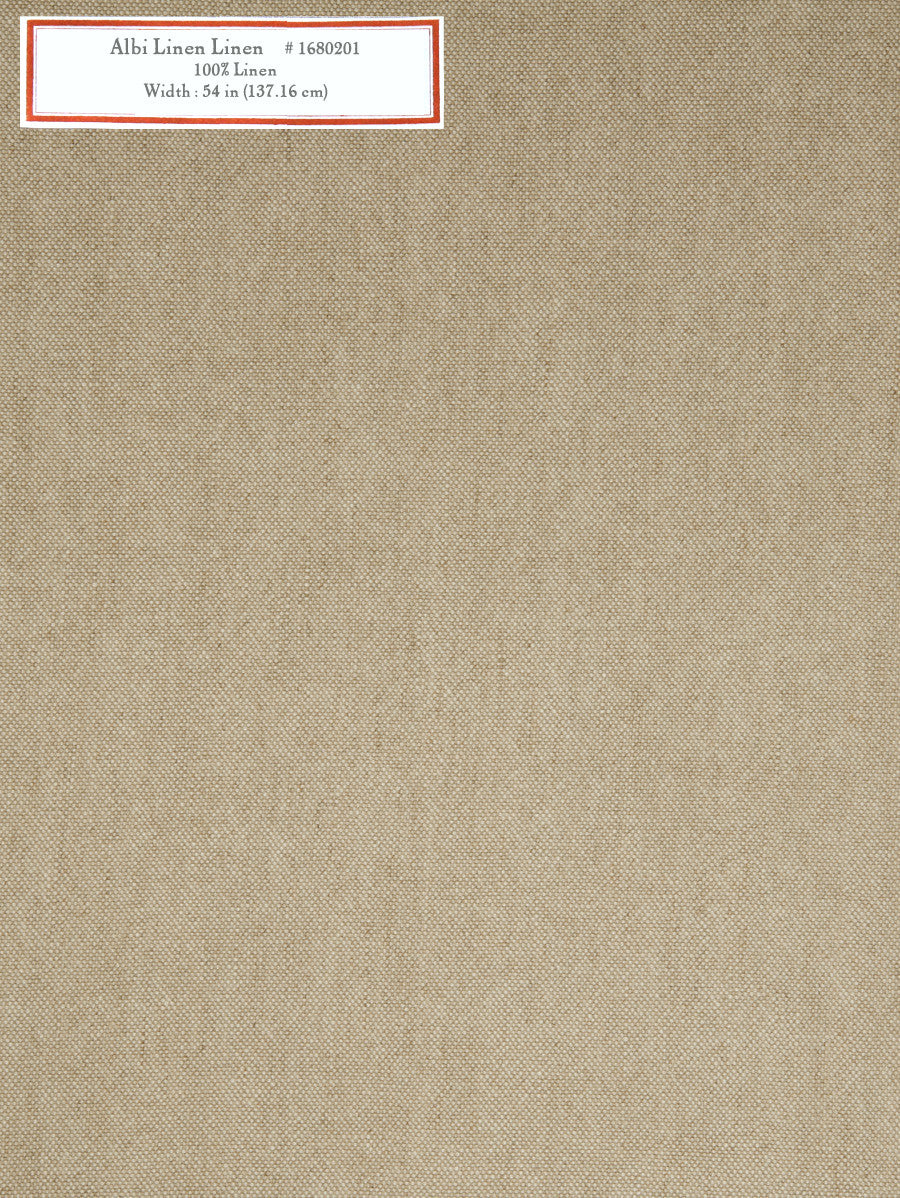 Home Decorative Fabric - Albi Linen Linen