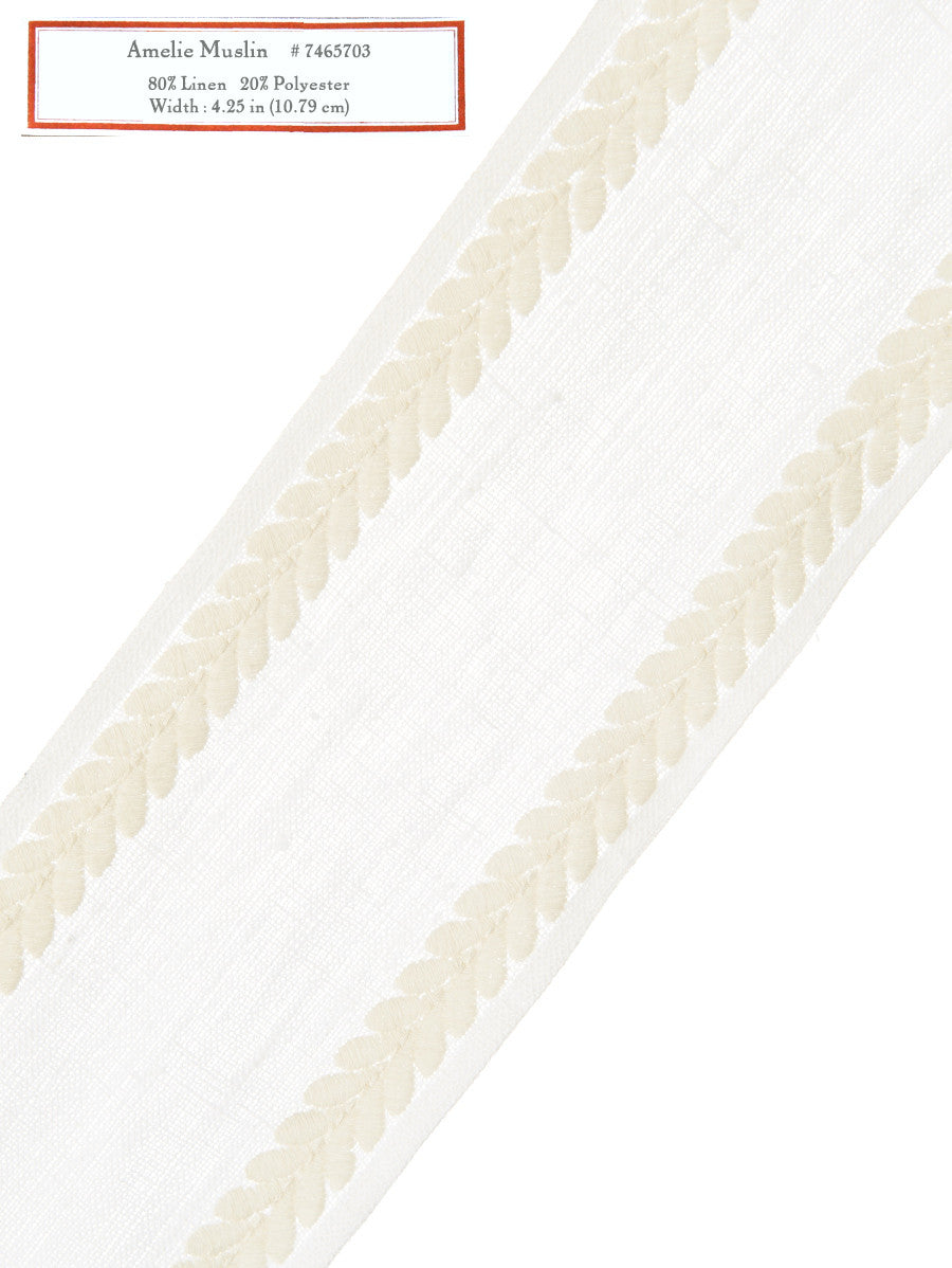 Home Decorative Trim - Amelie Muslin
