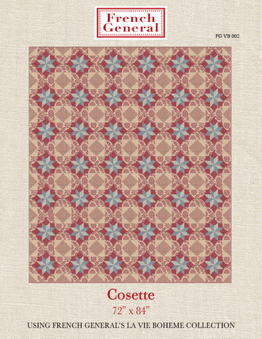 La Vie Boheme Cosette Quilt Pattern Instructions