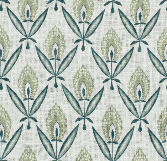 Home Decoartive Fabric Jardin - Darcy Vert