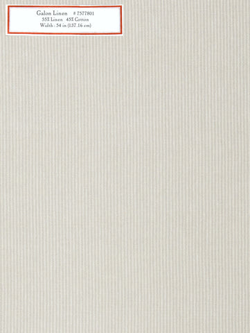 Home Decorative Fabric - Galon Linen