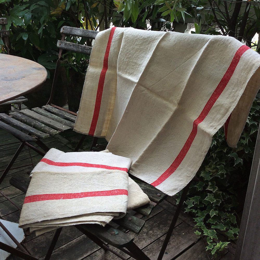 Antique French Linen Torchon