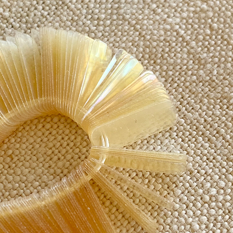 Vintage French Sequins - Pale Yellow