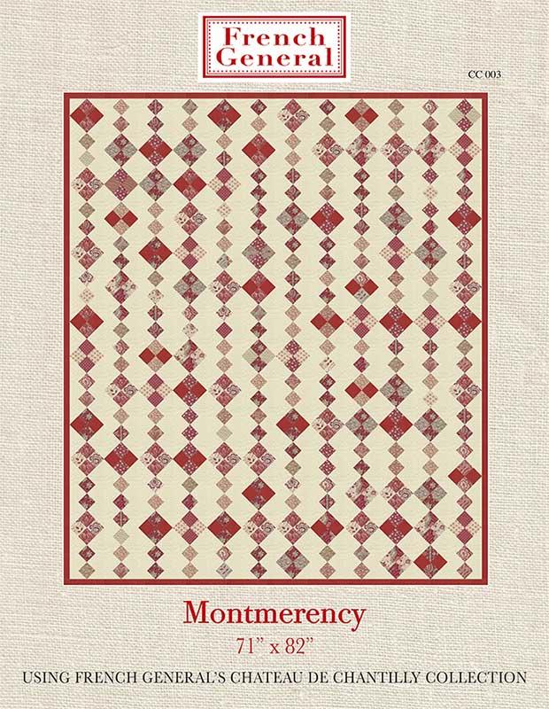 Montmerency - Chateau De Chantilly Quilt Pattern Instructions