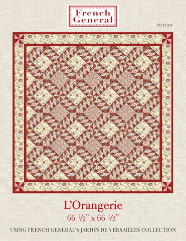 Jardin De Versailles - L'Orangerie Quilt Pattern