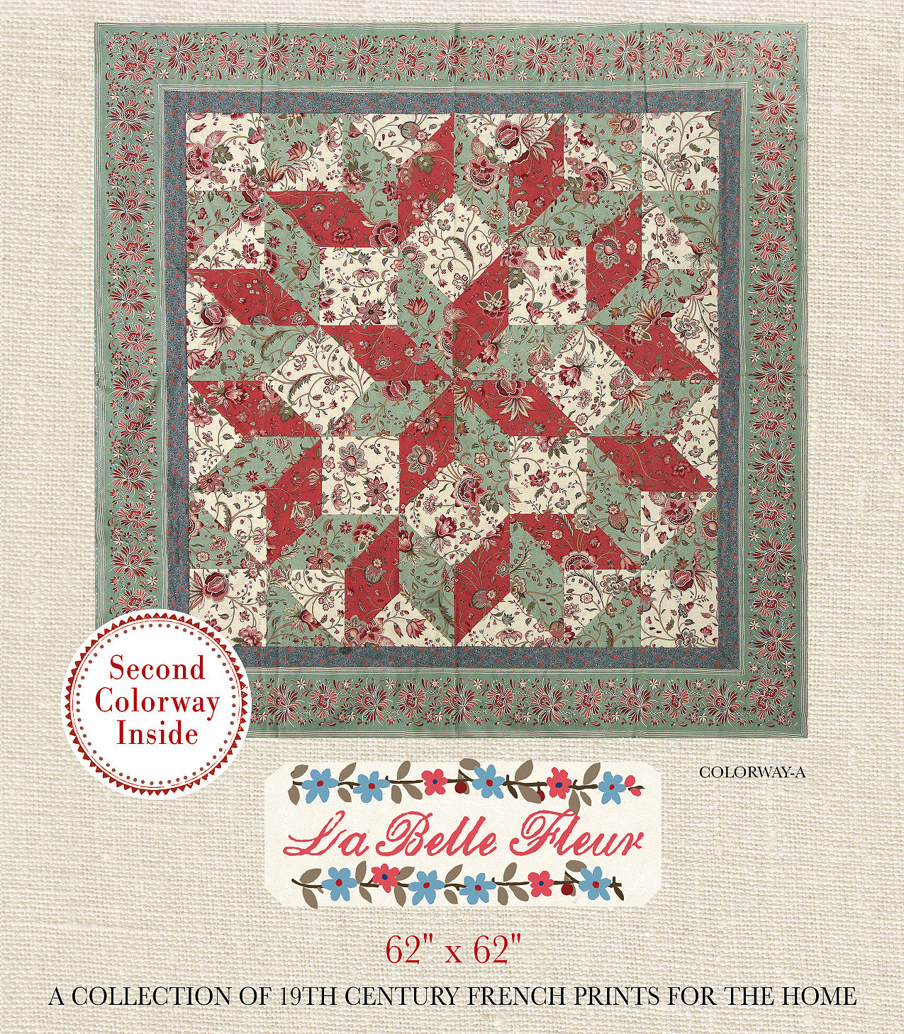 La Belle Fleur Quilt Pattern