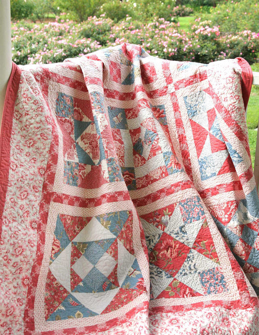 Le Bouquet Francais - Mis En Scene Quilt Pattern