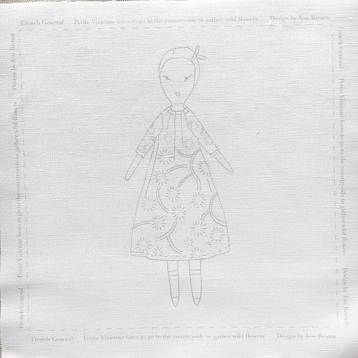 Petite Vivienne Embroidery Sampler Kit by Jess Brown