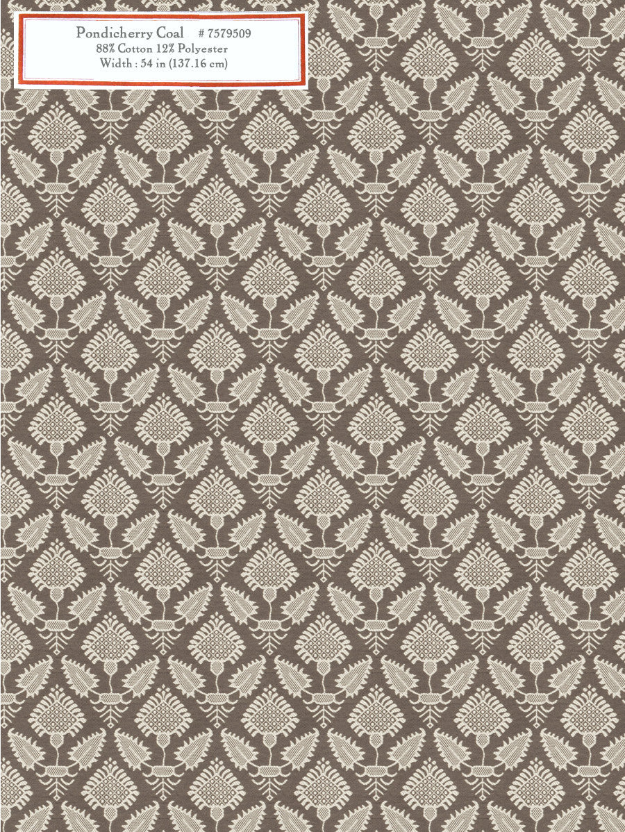 Home Decorative Fabric - Pondicherry coal