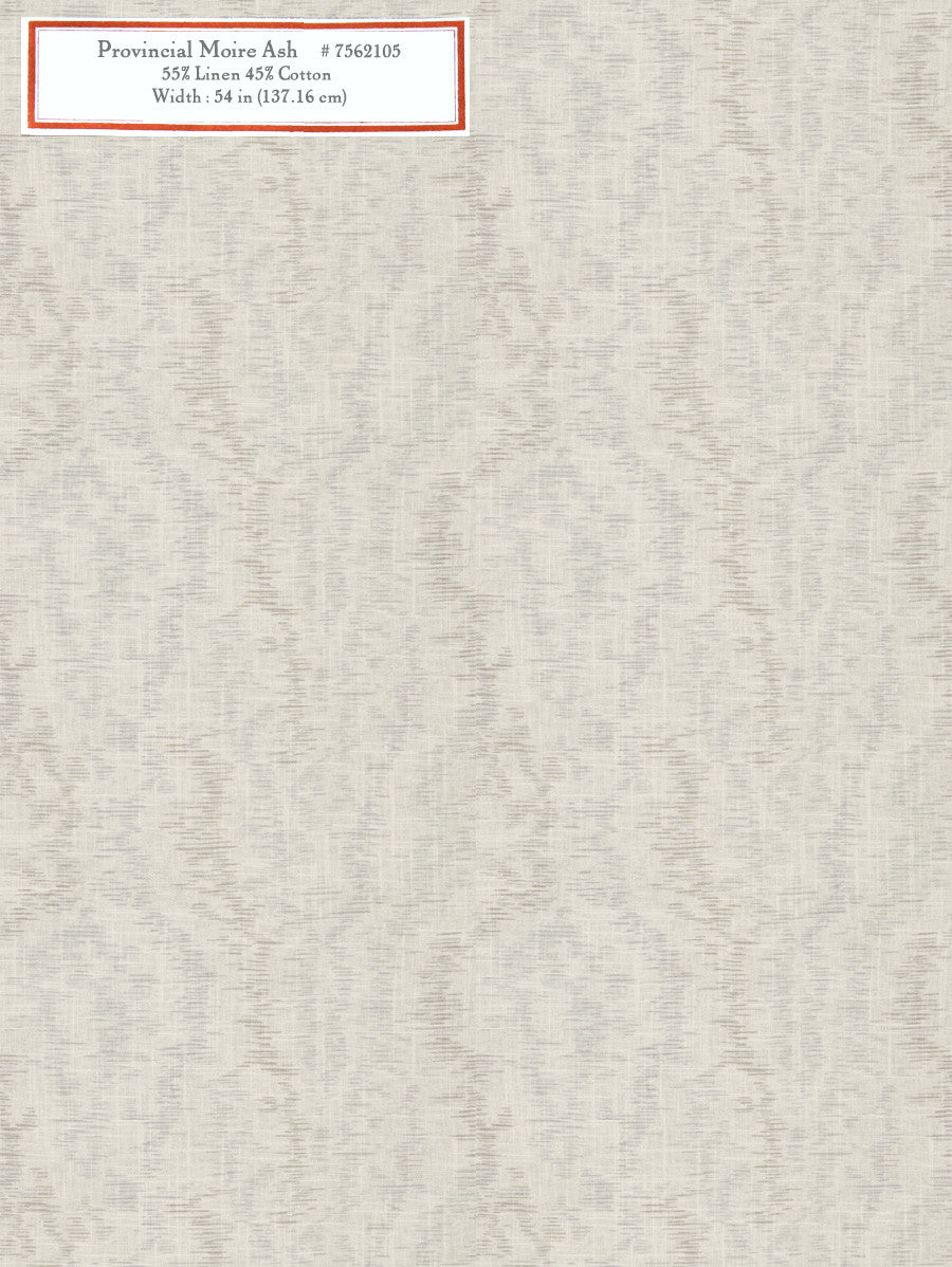 Home Decorative Fabric - Provincial Moire Ash
