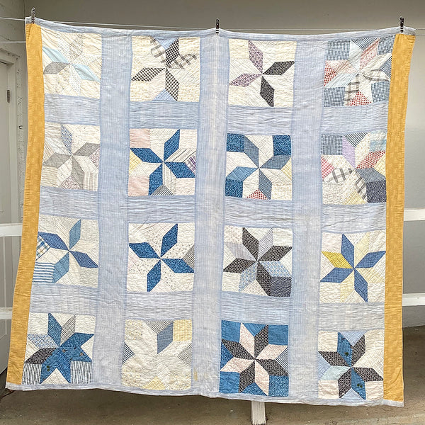 8Pointed Star Quilt FRENCH GENERAL