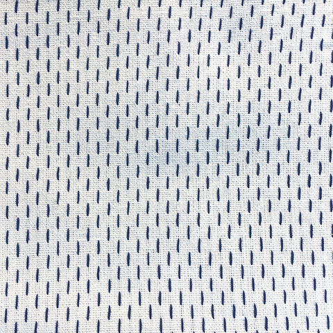 French Sashiko Pearl with Indigo