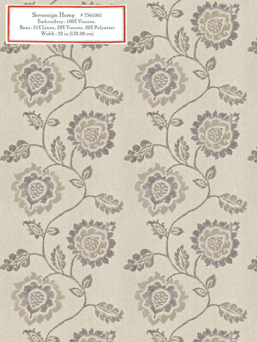 Home Decorative Fabric - Sovereign Hemp